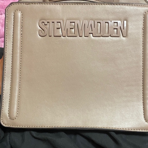 Steve Madden Beige Men's Messenger Bag - Picture 1 of 4